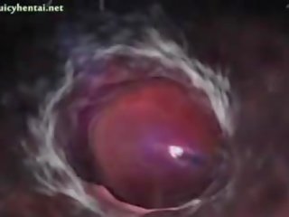 Animated feature fucked by tentacles