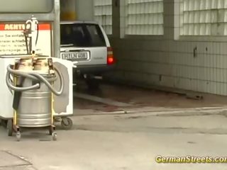德语 是 性交 在 汽车 洗涤