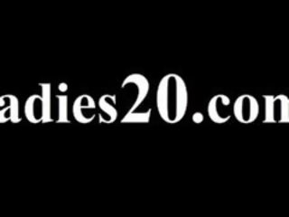 Young perizada gets strap on copulated