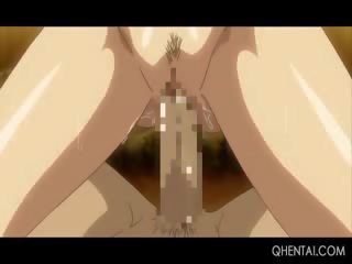 Okouzlující nahý hentai rys mademoiselle dávat sýkorkapráci a na koni putz venkovní