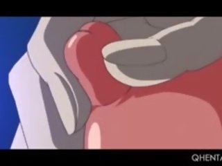 Busty Blonde Hentai Nymph Masturbating Cunt On The Web Cam