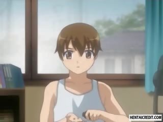 Hentai adolescent v kopalke dobi analed na prostem