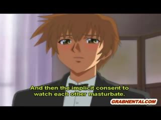 キャプティブ エロアニメ 仲間 取得 フェラチオ と 吸い 彼の manhood