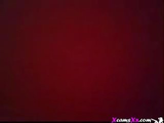 Delizioso latina figlia prende in giro su webcam