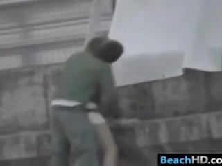 Catching 에이 두 남몰래 빌어 먹을