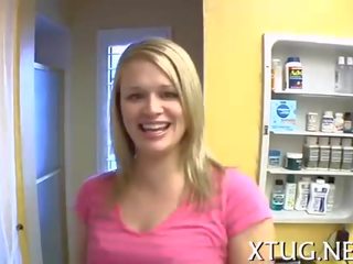 Prostitute undresses before oral games