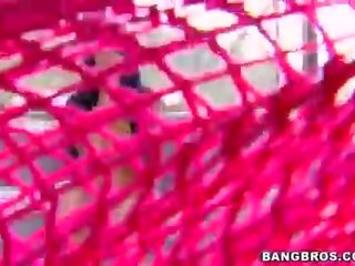 Daughter mesmerizing boy with her moist blowjob