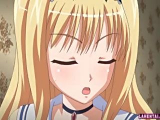 Blonde Hentai adolescent Gets Her Tight Ass Pumped