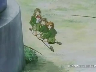 3d anime video compilation of lustful voluptuous schoolgirls