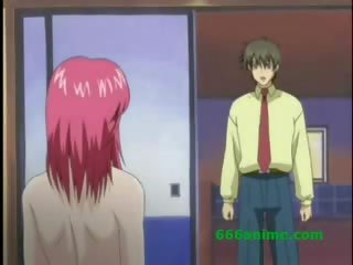 Prsatá pinkhead hentai dáma rollplays a dostane ji kočička v prdeli podle a vibrátor