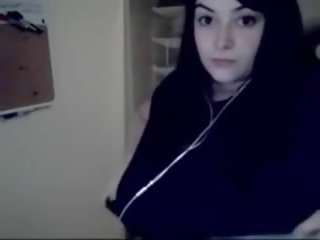 Goth Ms films Off Enormous TIts