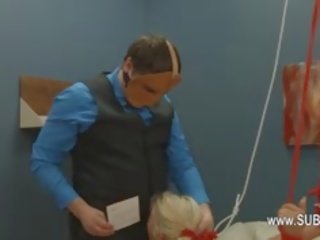 Submissive BDSM xxx movie With Asshole harlot