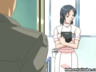 Pārsteidzošās anime pusaudze grūti pakaļa jāšanās