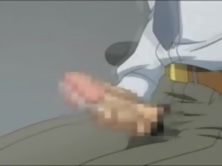 Bosomy anime tilki getting cumshoted