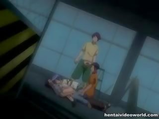 Hentai budak, dominasi, sadism, masochism scenes with kaiket stunner serving rude man