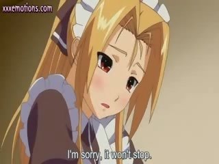 Handsome toon Blonde tasting a boner