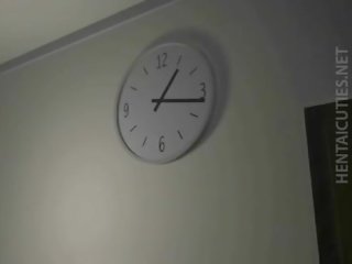 3d anime kuřátko v brýle hračka kretén