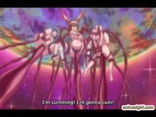 Ngandhut didól goddess kejiret and gangbanged by tentacles