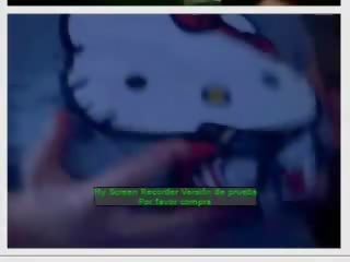 Omegle young female Showing Off