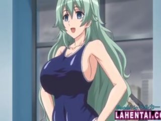 Malaki titted hentai babes sa swimsuits