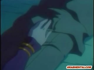 Hentai bertiga brutally fucked keras
