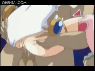 Teini-ikäinen irstas hentai pari helvetin kanssa himo sisään the suihku