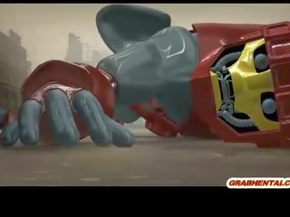 Wolverine 3d animace v prdeli od za v the venkovní
