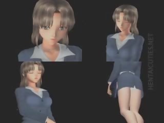 3d anime perişde gets künti rubbed