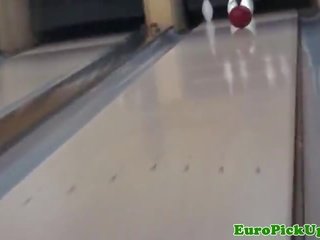 Clitpierced girlnextdoor facialized in public