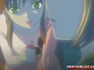 Semua terikat sehingga hentai dengan clothespins pada beliau tounge mendapat brutally dipam