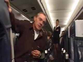 Sensational and lascivious air hostesses