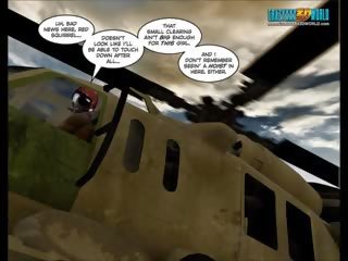 3D Comic. Clara Ravens. Episode 1