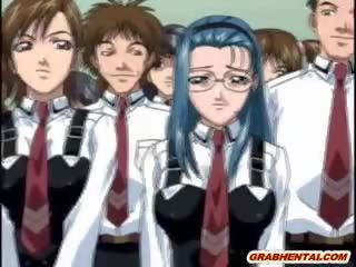 Hentai koolitüdrukud imemine jäik nokkija sisse a wc