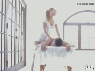 Sweet drilling of extraordinary babe's wet crack