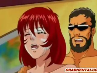 Bondage hentai teenager foursome fucked bigcocks