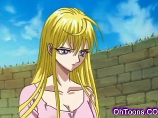 The outstanding little blonde maiden