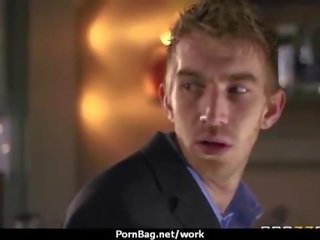 Grande tetta caucasico harlot sbattuto a il ufficio 28