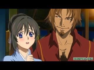 Jepang hentai with bigtits gets fingered and lic