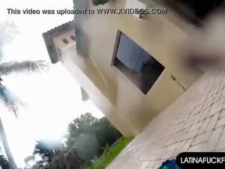 Great Poolside Blowjob and Fuck