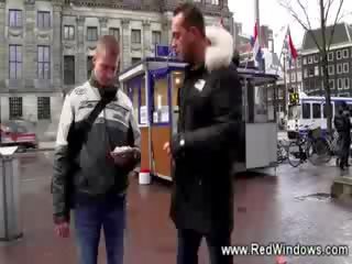 Hollandais catin introduit à son suivant baise