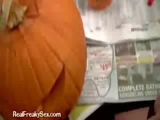 Pumpkin shares 陽具 同 金發