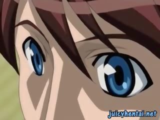 Chained Hentai honey Cumming