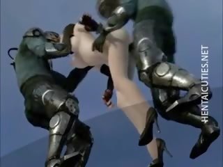 Chesty 3d hentaý streetwalker gets dp