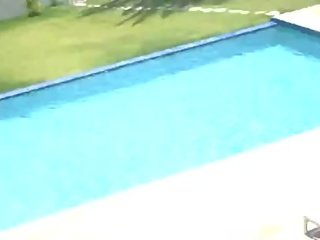멋진 이웃 사람 겁에 질린 언제 자위 옥외