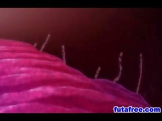 Tentacled hentaý cutie fucked hard