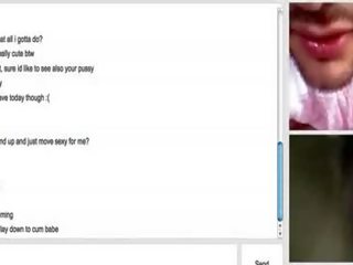 Omegle nevasta de casa vrea o uriaș pula