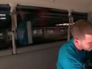 Teen Dealing With Massive phallus In The sex Bus