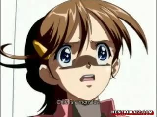 Attractive Hentai Caught And Brutally Tentacles Fucked