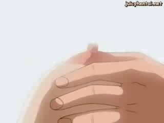 Hentai harlot riding a boner and gets Cumload