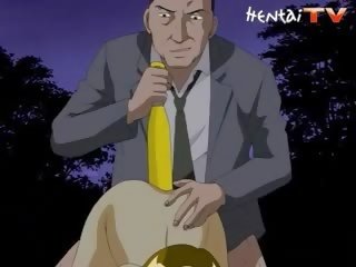 Tight Hentai Ass Gets Stretched